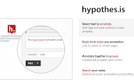 Item media 2 (screenshot) for Hypothesis - Web & PDF Annotation